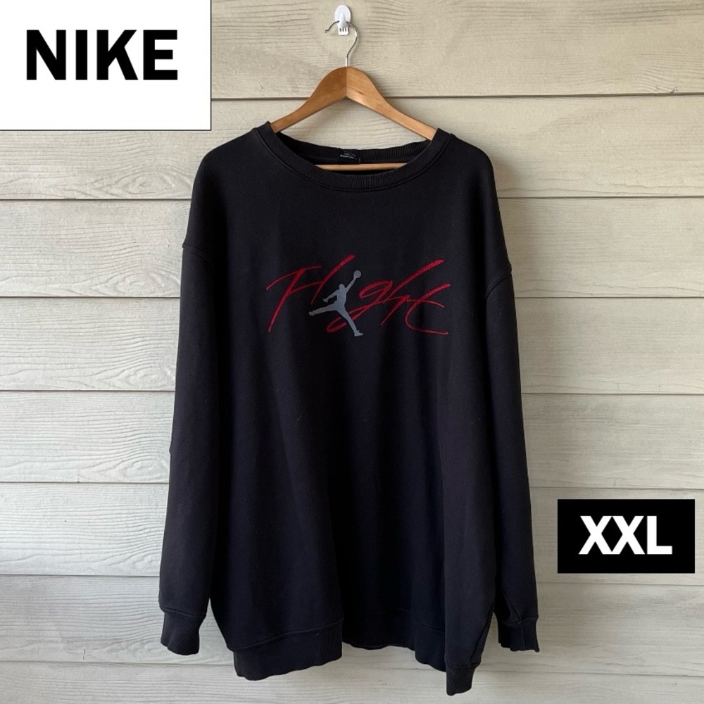 Vintage Nike Air Jordan Flight Sweatshirt
XXL Black & Red Excellent Buy